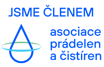 Jsme členem asociace prádelen a čistíren